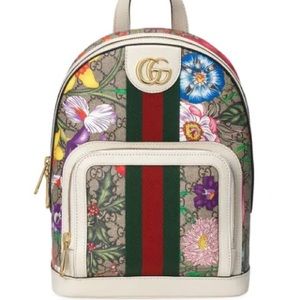 Gucci Ophidia Gg Flora Small Backpack